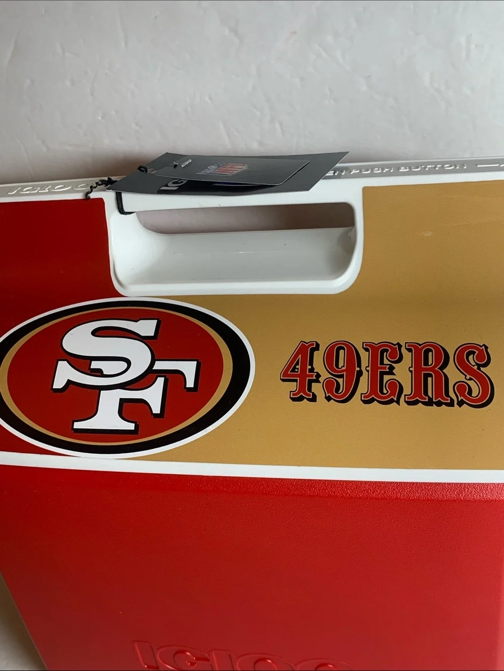 NFL San Francisco 49ERS Cooler 7 Quarts Playmate NWT